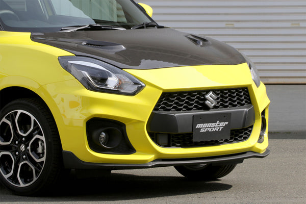 MONSTER SPORT AIR OUTLET ENGINE HOOD CARBON FOR SUZUKI SWIFT SPORTS ZC33S 8NQB13