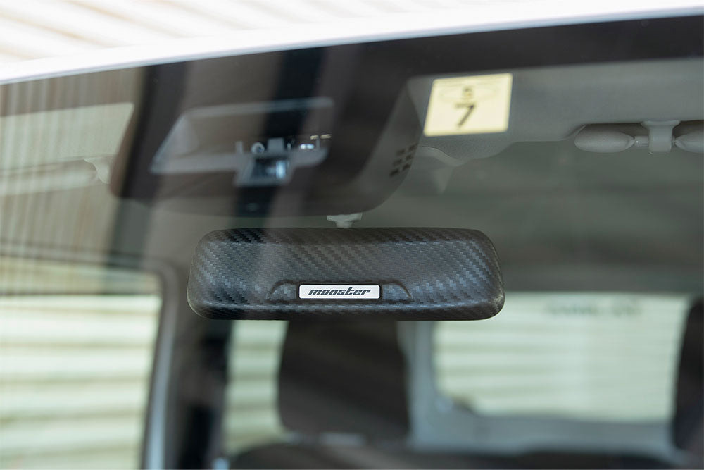 MONSTER SPORT REARVIEW MIRROR COWL WITHOUT ANTI-GLARE FUNCTION FOR SUZUKI 861000-5500M