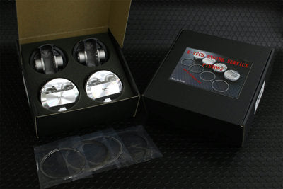 K-TECH ENGINE SERVICE 2.2L CUSTOM PISTON KIT 12.8 FOR HONDA S2000 PI-128-F20-F22