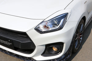 MONSTER SPORT HEADLAMP GARNISH YELLOW FOR SUZUKI SWIFT SPORTS ZC33S ZC83S ZD83S ZC53S ZD53S ZC43S ZC13S 767500-765ZFT