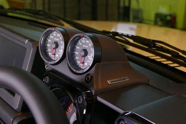 MONSTER SPORT DUAL METER POD FOR SUZUKI JIMNY JB64W JB74W 852560-5500M