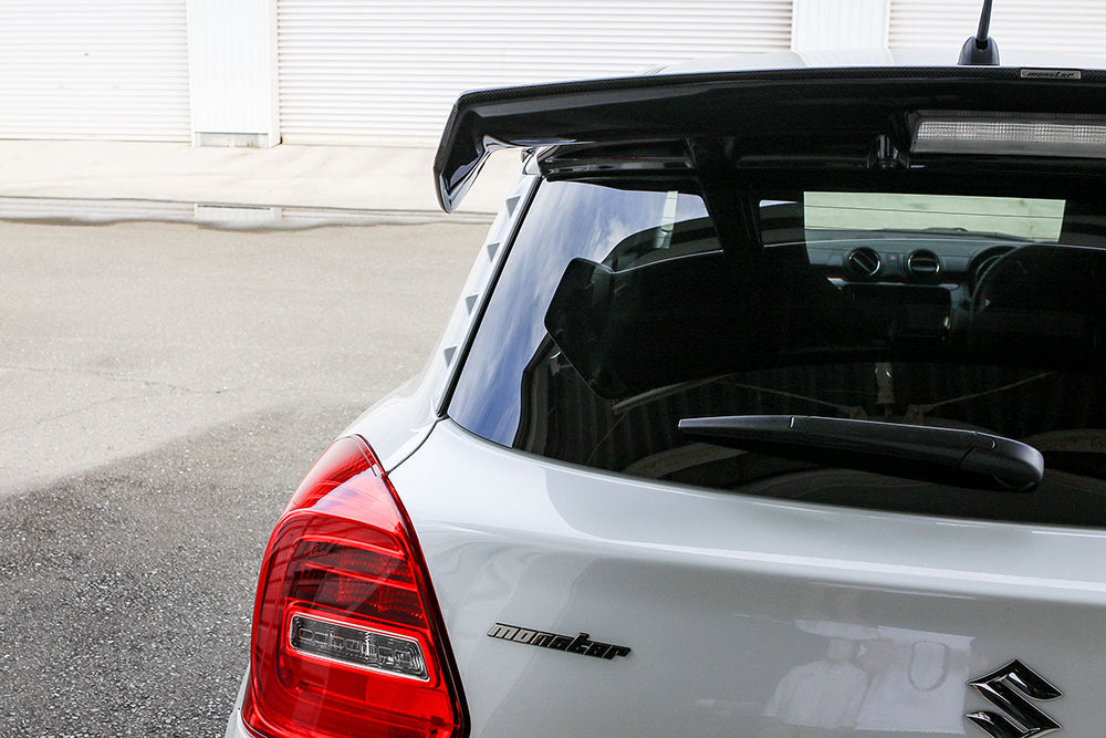 MONSTER SPORT C-PILLAR GARNISH SILVER FOR SUZUKI SWIFT SPORTS ZC33S 731510-765ZNC