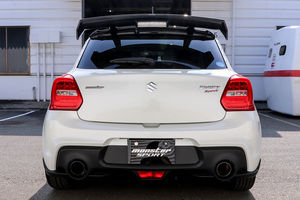 MONSTER SPORT C-PILLAR GARNISH SILVER FOR SUZUKI SWIFT SPORTS ZC33S 731510-765ZNC