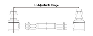 TEIN ADJ SWAY BAR LINK ROD M12x1.25 100-120 FOR  SPS23-R5911-M12-1