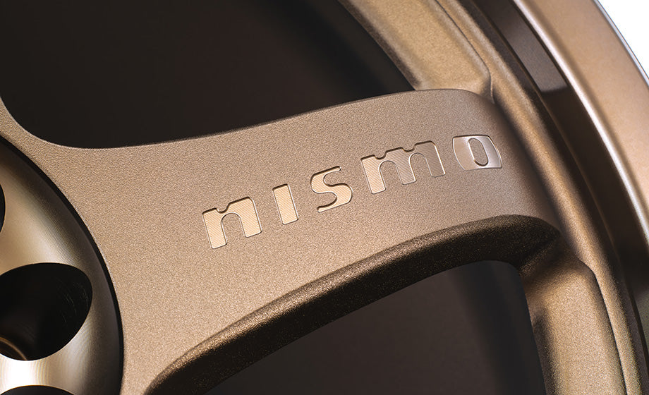 NISMO LM GT4 ALUMINUM ROAD WHEEL MACHINING LOGO VERSION 18X9.5J +12 5X114.3 BRONZE (ANODIZED ALUMINUM) FOR NISSAN SKYLINE BCNR33 BNR34 4030S-RS120-BR