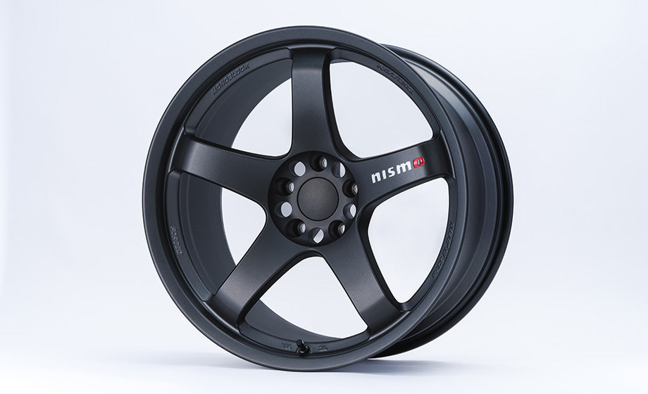 NISMO LM GT4 EVO ALUMINUM ROAD WHEEL MACHINING LOGO VERSION 19X10..J +15 5X114.3 MATT GUN BLACK 4030S-RS260-MG