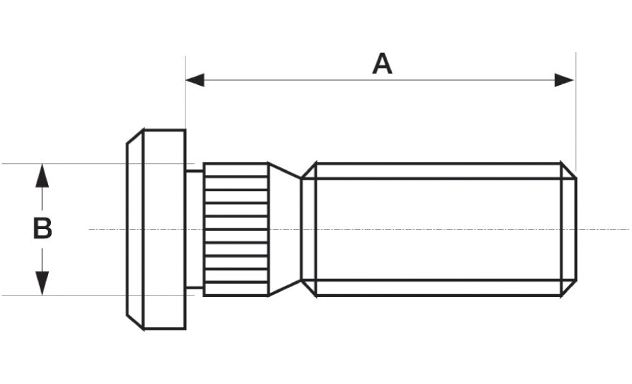 NISMO LONG HUB BOLTS 14.3-60 X 8 SET 40222-RS040