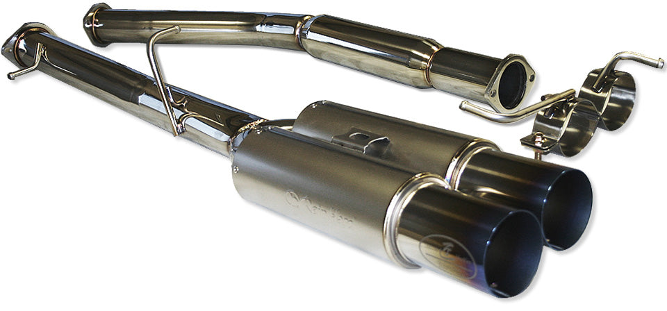 REINHARD CANNONBALL DOUBLE MUFFLER STAINLESS EXHAUST FOR NISSAN LAUREL C33NA RB20DE RH-2266
