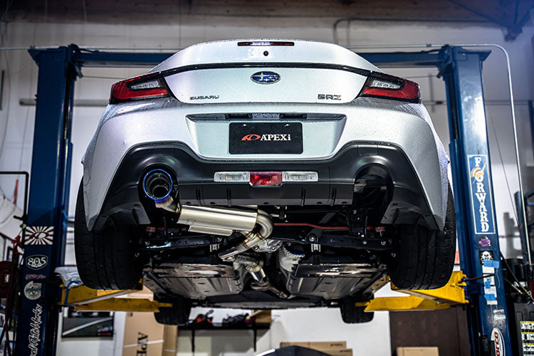 APEXI N1 EVOLUTION EXTREME X SINGLE EXHASUT MUFFLER FOR SUBARU BRZ ZD8 TOYOTA GR86 ZN8 FA24 164-T010J