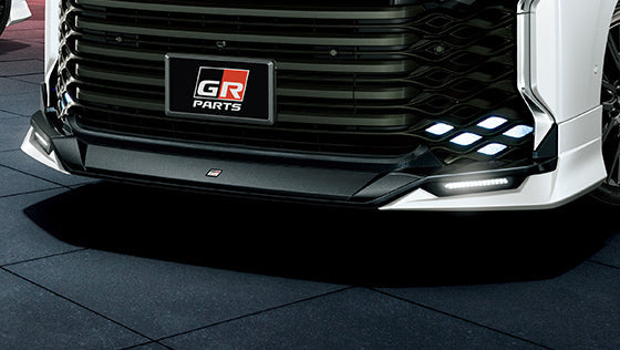 TRD GR FRONT SPOILER (WITH LED) WHITE FOR TOYOTA VOXY 9# MS341-28054-A0