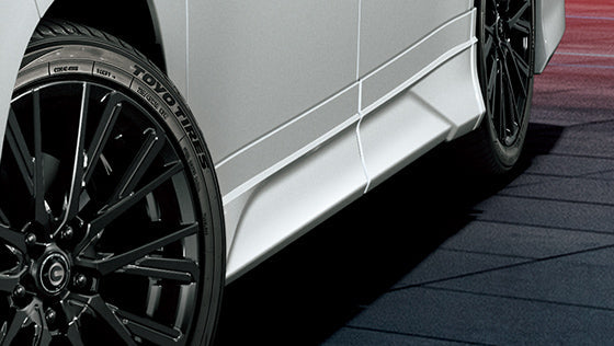 TRD GR SIDE SKIRT BLACK FOR TOYOTA VOXY 9# MS344-28013-C0