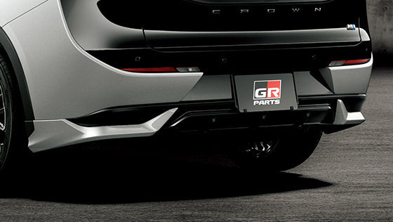 TRD GR REAR BUMPER SPOILER NON-PVM MODELS BLACK FOR TOYOTA CROWN 35 MS343-30017-C0