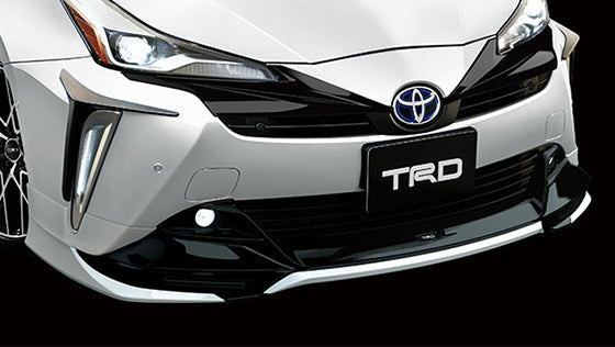TRD FRONT SPOILER AGGRESSIVE STYLE (WITHOUT LED) WHITE 089 FOR TOYOTA PRIUS ZVW50 51 55 MS341-47022-A2