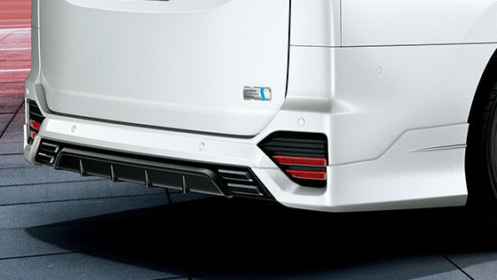 TRD GR REAR BUMPER SPOILER WHITE FOR TOYOTA VOXY 9# MS343-28001-A0