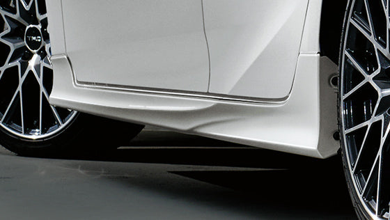 TRD SIDE SKIRT BLACK 218 FOR TOYOTA PRIUS ZVW50 51 55 MS344-47010-C0