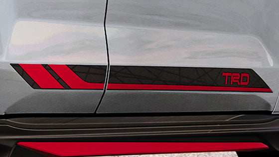 TRD SIDE DECAL FOR TOYOTA RAIZE A202A 10A 01A MS316-B1003