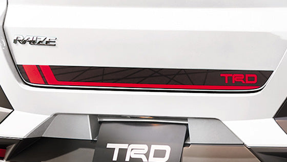 TRD BACKDOOR DECAL FOR TOYOTA RAIZE A202A 10A 01A MS316-B1004