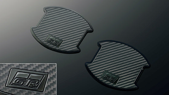 TRD GR DOOR HANDLE PROTECTOR X2 FOR TOYOTA VOXY 9# MS010-00036