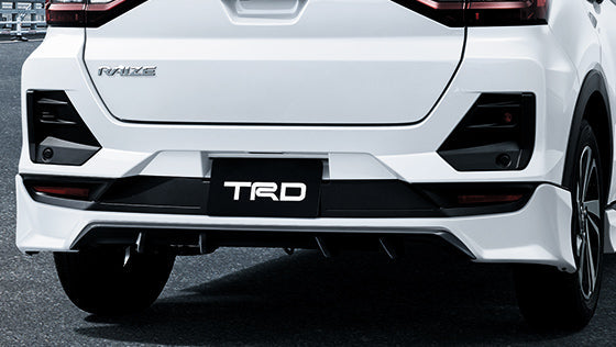 TRD REAR BUMPER SPOILER WHITE FOR TOYOTA RAIZE A202A 10A 01A MS343-B1010