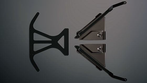 TRD MEMBER BRACE SET FOR TOYOTA PRIUS ZVW50 51 55 MS300-47003