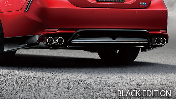 TRD GR REAR BUMPER SPOILER BLACK EDITION FOR TOYOTA CAMRY AXVH70 MS343-33012