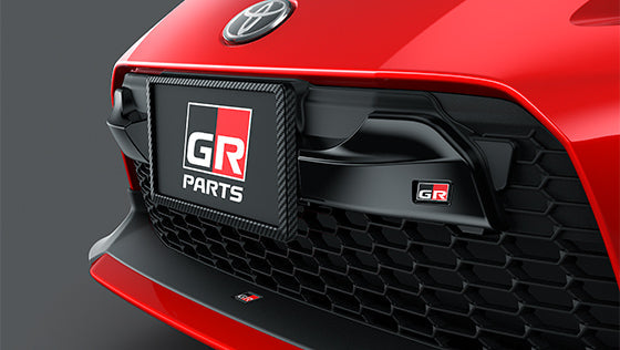 TRD GR AERO NOSE CONE BLACK FOR TOYOTA GR86 ZN8 MS322-18002