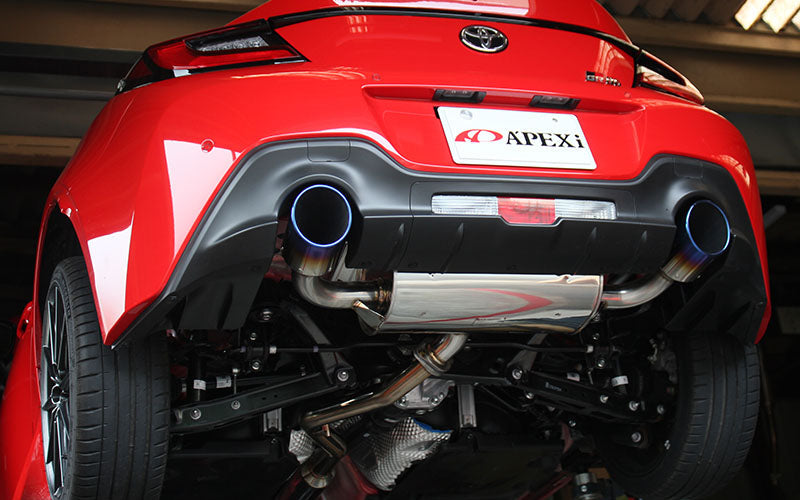 APEXI RACING SPORTS EVOLUTION EXTREME RSX EXHASUT MUFFLER FOR SUBARU BRZ ZD8 TOYOTA GR86 ZN8 FA24 114BT091J