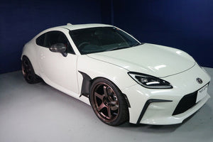 AXIS-PARTS DRYCARBON FENDER GARNISH 2 PIECES SET FOR SUBARU BRZ ZD8 TOYOTA GR86 ZN8 ST750