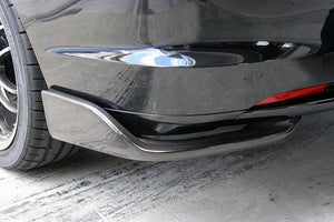 TOP SECRET REAR SIDE DIFFUSER CARBON FOR HONDA INSIGHT ZE2 ZE3 TOP-SECRET-00574