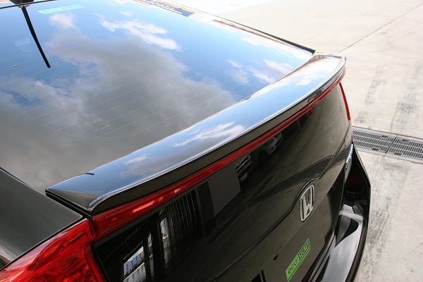 TOP SECRET REAR TRUNK SPOILER FRP FOR HONDA INSIGHT ZE2 ZE3 TOP-SECRET-00577