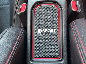 D-SPORT RUBBER MAT RED FOR DAIHATSU COPEN L880K 08230-E080-RE
