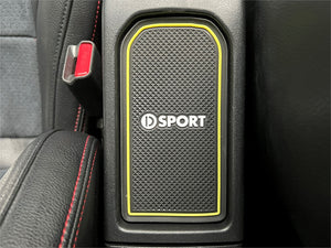 D-SPORT RUBBER MAT RED FOR DAIHATSU COPEN LA400K LA400A 08230-E240-RE