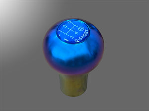D-SPORT TITANIUM SHIFT KNOB RAINBOW AT CVT FOR  33504-B021