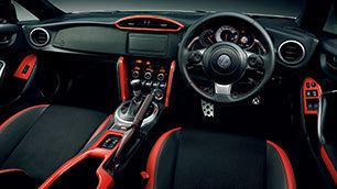 MODELLISTA INTERIOR PANEL SET RED For TOYOTA 86 ZN6 D2551-51220