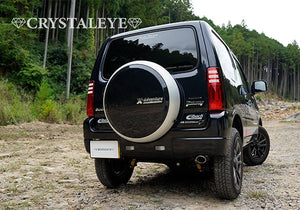 CRYSTAL EYE 3D HOLE FULL LED TAIL V2 FLOWING TURN SIGNAL RED CLEAR TYPE FOR SUZUKI JIMNY JB23 J205RC