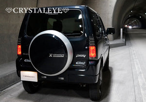 CRYSTAL EYE 3D HOLE FULL LED TAIL V2 FLOWING TURN SIGNAL SMOKE TYPE FOR SUZUKI JIMNY JB23 J205SM