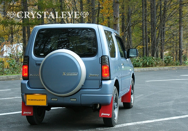 CRYSTAL EYE 3D HOLE FULL LED TAIL V2 FLOWING TURN SIGNAL SMOKE TYPE FOR SUZUKI JIMNY JB23 J205SM