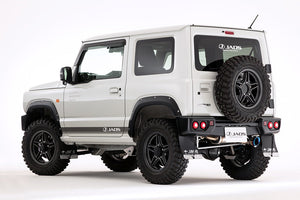 JAOS FENDER GARNISH TYPE-X PAINTED MATTE BLACK FOR SUZUKI JIMNY JB64 B135513MB