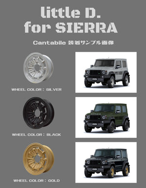 DAMD COMPLETE KIT AND DEAN X LITTLE D SPECIAL KIT INCLUDES 5 UNPAINTED FOR SUZUKI JIMNY SIERRA JB74 DAMD-00127