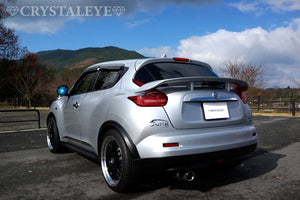 CRYSTAL EYE FIBER FULL LED TAIL LAMP RED CLEAR FOR NISSAN JUKE B003-RC