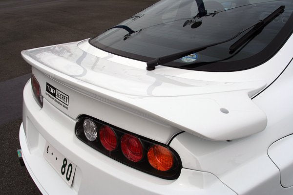 TOP SECRET G-FORCE REAR SPOILER TYPE 2 FRP FOR TOYOTA SUPRA JZA80 TOP-SECRET-00465