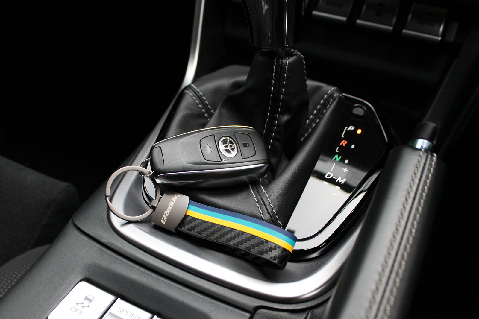 GREDDY 3 STRIPE KEYCHAIN 18001948