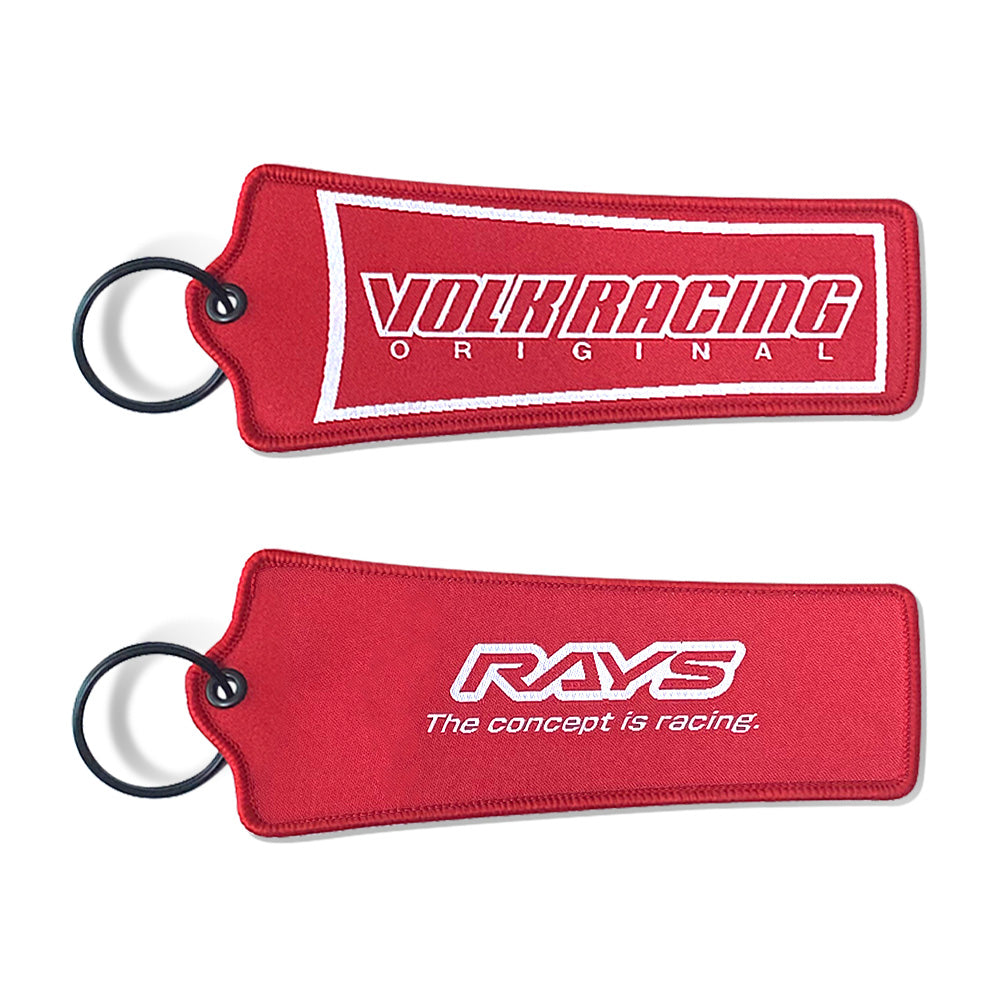 RAYS RAYS OFFICIAL VOLK RACING KEY TAG 24S RED 7499000000010