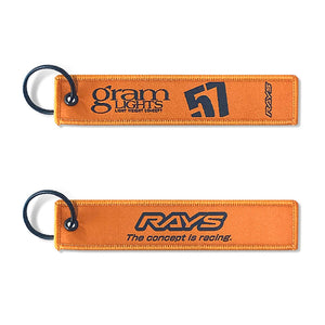 RAYS RAYS OFFICIAL GRAMLIGHTS KEY TAG 24S ORANGE 7409020002524