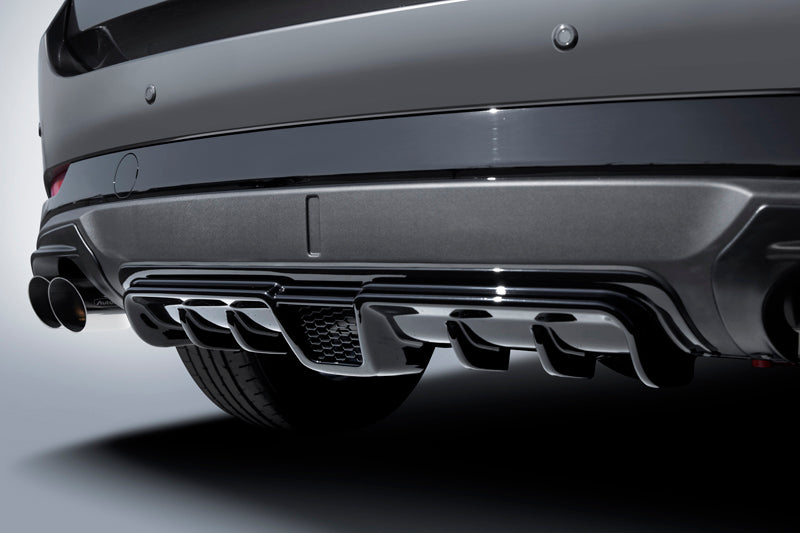 AUTOEXE REAR UNDER SPOILER GARNISH TYPE PIANO BLACK PAINTED FOR MAZDA CX-5 KF SERIES-500001 ONWARDS MKF2460-08
