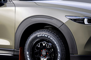 AUTOEXE OVER FENDER SET MATTE BLACK PAINTED FOR MAZDA CX-5 KF SERIES-500001 ONWARDS KFA1V3120