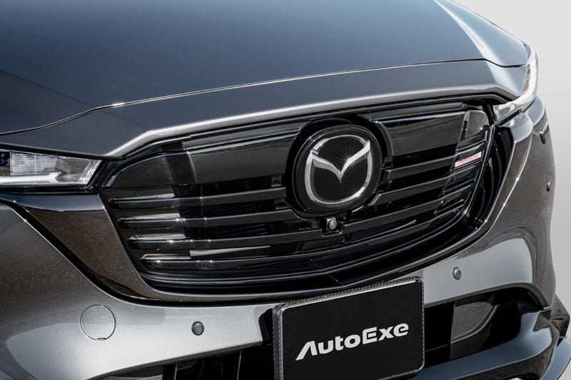 AUTOEXE FRONT GRILLE PIANO BLACK AND MATTE BLACK FOR MAZDA CX-8 KG2P-450001 ONWARDS KG5P-350001 ONWARDS KGA1V4220