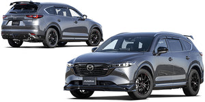 AUTOEXE FRONT UNDER SPOILER PIANO BLACK PAINTED FOR MAZDA CX-8 KG2P-450001 ONWARDS KG5P-350001 ONWARDS KFA1V4900