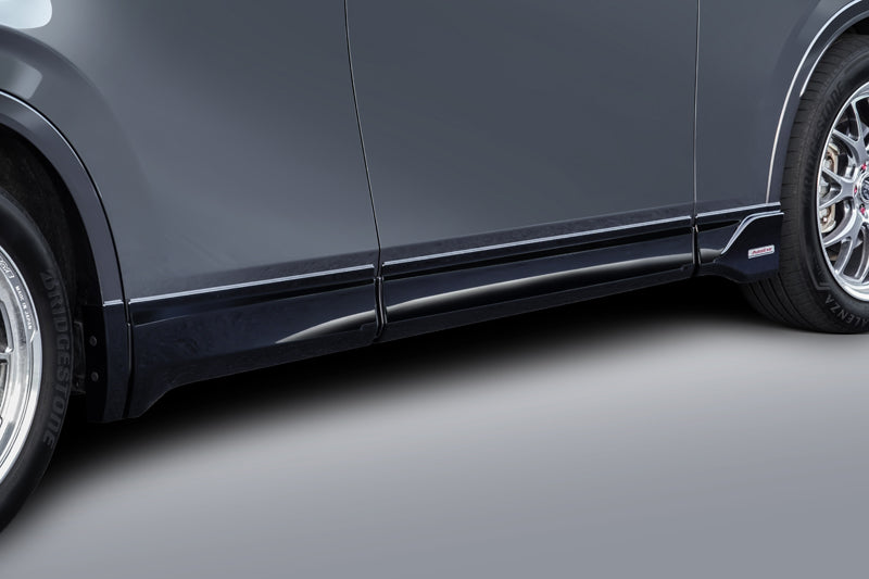 AUTOEXE SIDE UNDER SPOILER PIANO BLACK PAINTED FOR MAZDA CX-60 KH SERIES KHA1V4910