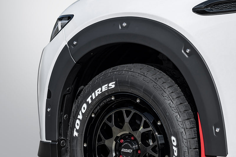 AUTOEXE OVER FENDER SET MATTE BLACK PAINTED FOR MAZDA CX-60 KH SERIES KHA1V3120